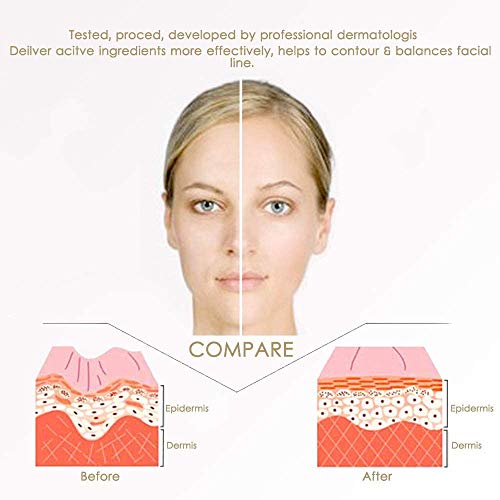 Máscara de línea V, Mascarilla Reafirmante para Lifting Facial, reductora de doble mentón. Mascarilla antienvejecimiento Parche de Estiramiento Facial (5 piezas)