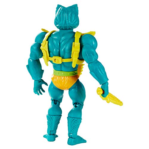 Masters of the Universe (Masters del Universo Orígenes) Figura Mer-Man, muñeco articulado de juguete (Mattel GRX01)