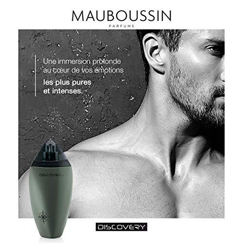 Mauboussin - Eau De Parfum Homme Por Hombre - Discovery - Aroma Amaderado, Aromático, Citrico, One size, 100 ml