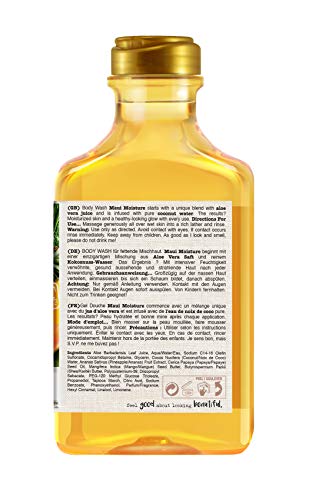 Maui Moisture Gel de ducha vegano, papaya de piña y aloe vera, 577 ml