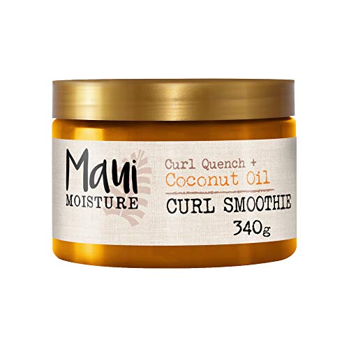 Maui Moisture, Mascarilla para Rizos con Aceite de Coco, Para pelo Grueso Rizado, 340 ml