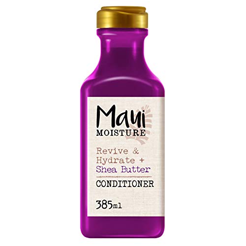 Maui Moisture - Shea Butter Revitaliza e Hidrata Champú 385 ml + Acondicionador, 385 ml + Mascarilla Antirrotura, 340 g