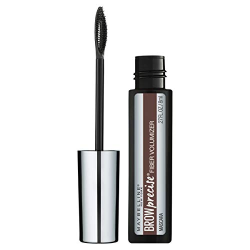 Maybelline New York Brow Fiber Filler Mascara Cejas castañas - 1 Mascara