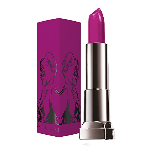 Maybelline New York Color Sensational - Pintalabios de larga duración, edición limitada Be That Girl, para labios hidratados, color intenso, Harley Quinn, 886 Berry Bossy