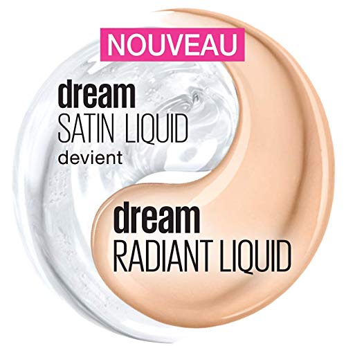 Maybelline New York - Fond de Teint soin hydratant - Dream Radiant liquid - Beige Éclat (20) - 30 ml