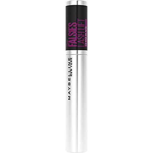 Maybelline New York Máscara De Pestañas The Falsies Lash Lift Ultra Black Efecto Lifting De Pestañas 250 G, Ultra Negro, Vanilla