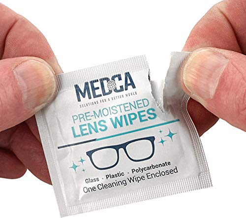 Medca Toallitas Húmedas Para Gafas, 100 Unidades