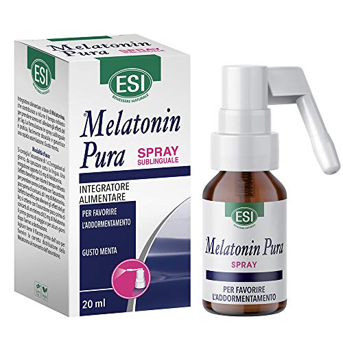 MELATONIN PURA SPRAY SUBLINGUAL 20 ML ESI. FAVORECE EL DESCANSO