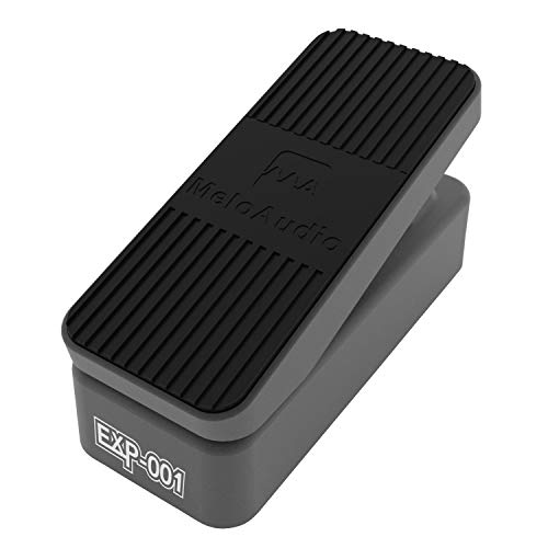 MeloAudio EXP-001 Volume Expression Wah Bass Guitarras efectos pedal l para guitarra y bajo con cable de instrumento