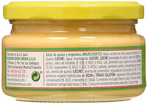 Mexifoods Salsa De Queso 210Gr 210 ml - Pack de 6