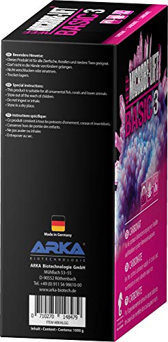 MICROBE-LIFT Basic 3 Carbonate (Kh) - Suplemento de Carbonato en Polvo para Acuarios de Agua Salada, para Un Cuidado Óptimo de los Corales, También Apto para el Método de Balling 2000 g