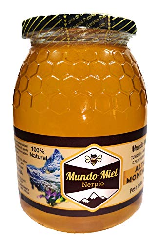 Miel de abeja Natural, Cruda y Pura Alta Montaña/Lavanda. Cosechada a 1900m.s.n.m. Directa del Apicultor. 100% NATURAL- Empresa Artesanal y Familiar- Desde 1972- Origen ESPAÑA 1Kg