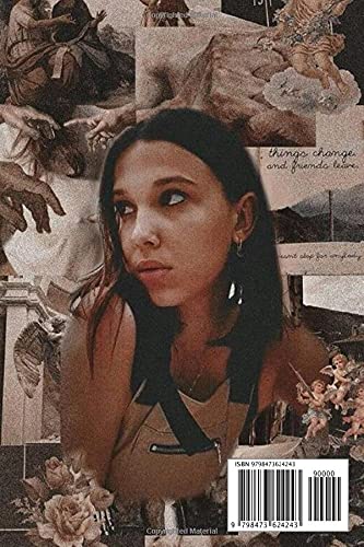 Millie Bobby Brown Notebook: 110 Wide Lined Pages - 6" x 9" - Planner, Journal, Notebook, Composition Book, Diary for Women, Men, Teens, and Children