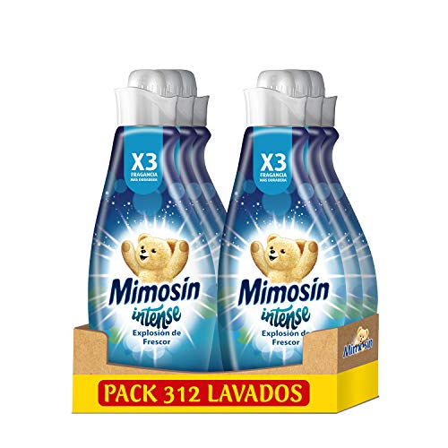 Mimosin Intense Suavizante Concentrado Explosión de Frescor 52 lavados - Pack de 6