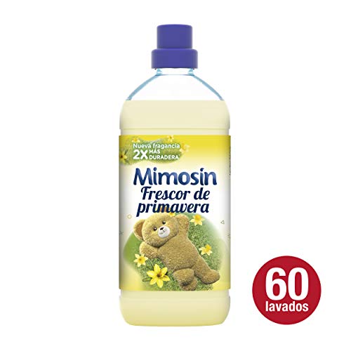 Mimosin Suavizante Concentrado Frescor de Primavera 60 lavados - Pack de 8