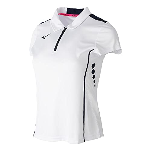 Mizuno Polo Modelo Women Hex Rect Zip Polo Marca