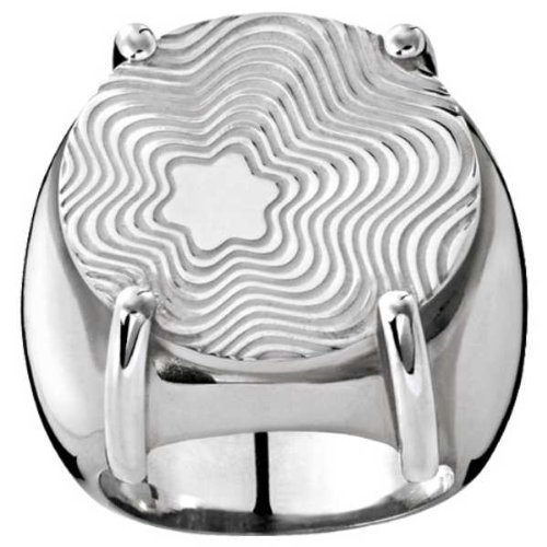 Montblanc 101502 - Anillo de Mujer de Plata de Ley (Talla: 12)