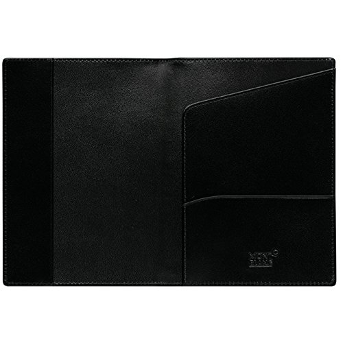 Montblanc Cartera para Pasaporte, Negro (Negro) - 35285