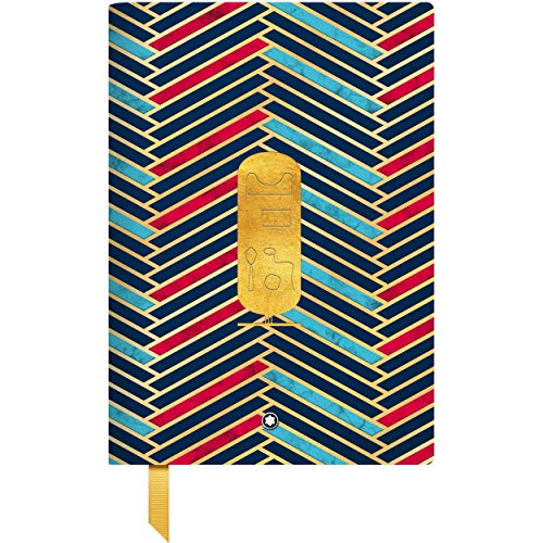 Montblanc Heritage Egyptomania 125918 - Libreta (cubierta de piel con oro, 21 x 15 cm)