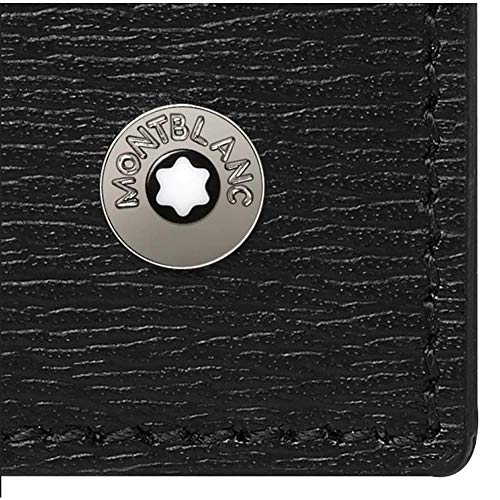 Montblanc Monedero 4810 Westside 12 x 1 x 9,5 cm, Negro, 12 x 1 x 9,5 cm