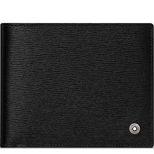 Montblanc Monedero 4810 Westside 12 x 1 x 9,5 cm, Negro, 12 x 1 x 9,5 cm