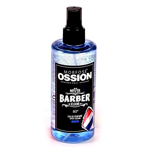 Morfose Ossion Kolonya - Colonia (300 ml, 80°, alcohol, desinfectante, maestro de barber Elixir (Storm, Wave, Impact)