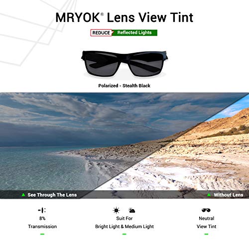 Mryok Lentes de repuesto para Oakley Jawbone Vented - Opciones