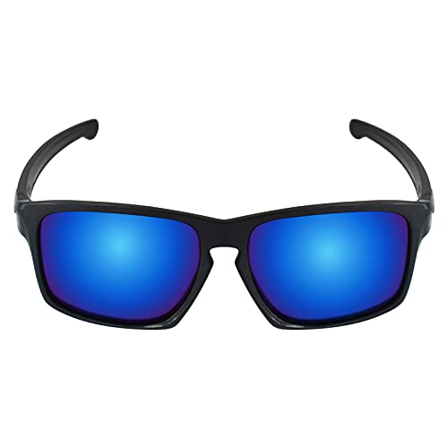 Mryok Lentes de repuesto para Oakley Sliver Stealth OO9408 - Opciones, Polarizado - Azul Hielo, Talla única