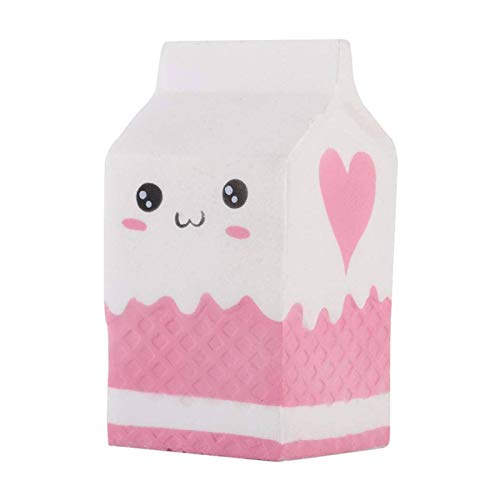 N-B Jumbo Kawaii Popcorn Fries Panda Squishy Cake Deer Milk Squeeze Juguetes de Leche de Levantamiento Lento Crema Perfumada Antiestrés Niño Bebé Juguetes