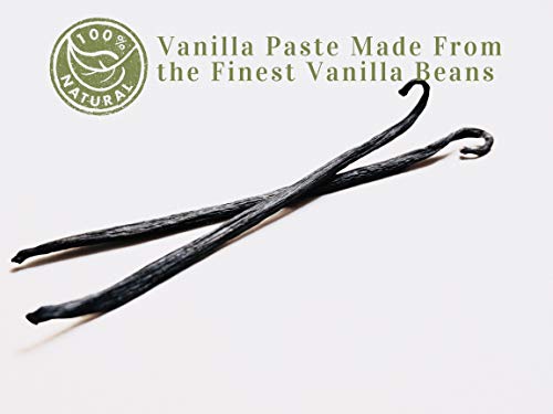 Native Vanilla - Pasta de Vainilla Pura y Natural 118 ml (4 oz) - Para los cocineros y para la cocina casera, la repostería y la elaboración de postres