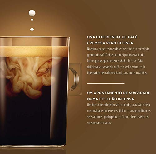 Nescafé DOLCE GUSTO CAFÉ CON LECHE INTENSO - paquete de 3 cajas de 16 cápsulas = 48 cápsulas