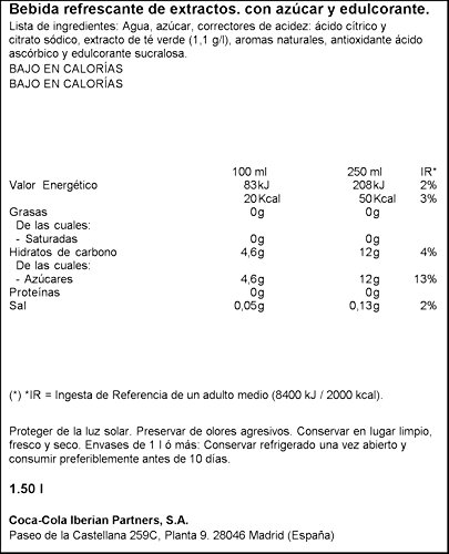 Nestea - Maracuya y Mango Botella 1,5 L