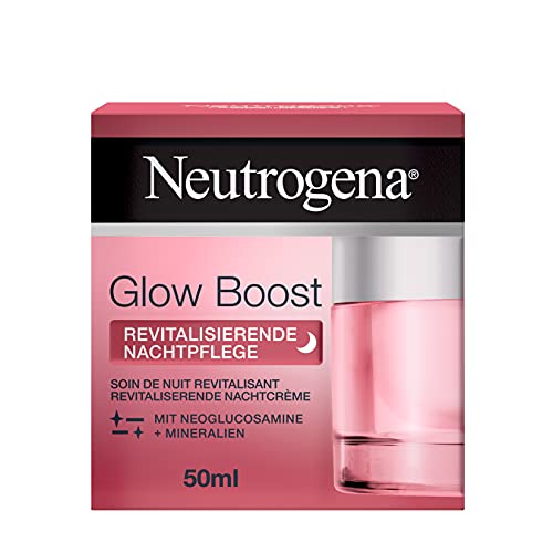 Neutrogena - Glow Boost, Crema de Noche Revitalizante, 50 ml