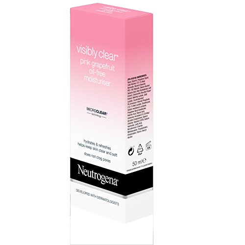 Neutrogena Visibly Clear Crema Hidratante Sin Aceite (Pomelo Roso) - 50 ml.