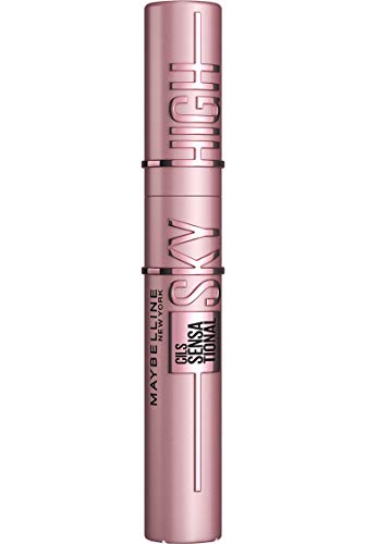 New York Lash Sensational Sky High Mascara, Volumising & Lengthening Mascara, Washable Flake-Free Formula Infused with Bamboo Extract & Fibres, 7 ml, Shade: 01, Black