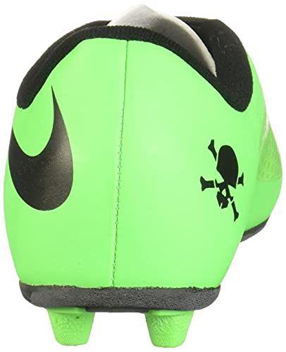 NIKE JR Hypervenom Phade FG Kinder Fussballschuhe Neo Lime-Black-Poison Green-Metallic SIL - 36,5