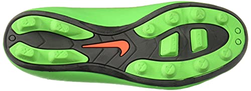 NIKE JR Hypervenom Phade FG Kinder Fussballschuhe Neo Lime-Black-Poison Green-Metallic SIL - 36,5