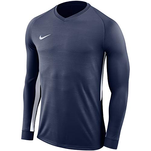 NIKE Kids' Tiempo Premier Football Camiseta de Manga Larga, Unisex niños, Azul (Royal Blue/White), XL