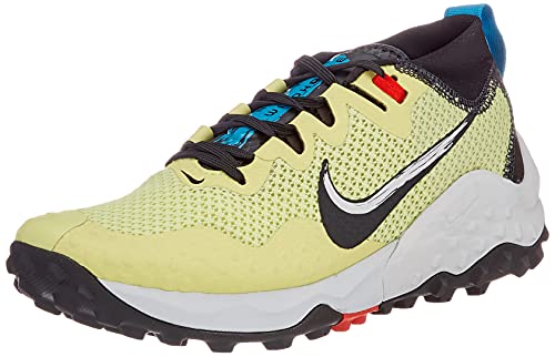 Nike Wildhorse 7-Zapatillas Deportivas, Correr Mujer, Limelight Off Noir Laser Blue Chile Red, 40.5 EU