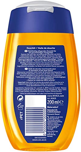 Nivea Aceite de Ducha Natural con Aceites Naturales 200 ml