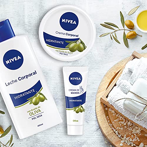 NIVEA - Crema Corporal con Aceite de Oliva, 3 x 300 ml