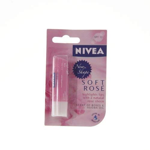 Nivea Lip Care Soft Rose resalta los labios con brillo de rosa natural