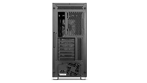 Nox Hummer Nova -NXHUMMERNOVA- Semitorre ARGB ATX-Micro ATX-ITX, 2 ventiladores ARGB 200mm preinstalados, cristal templado, espacio para hasta 8 ventiladores, USB 3.0, color negro