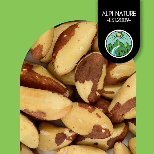 Nueces de Brasil (1kg), nueces de Brasil sin sal y naturales, nueces de Brasil enteras de cultivo controlado