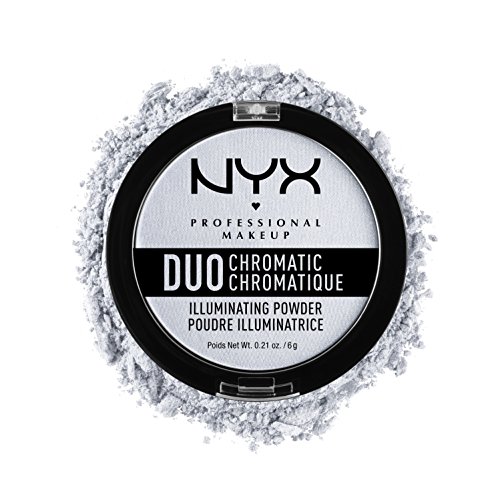 Nyx Professional Makeup Polvos Iluminadores Duo Chromatic Tono 1 Twilight Tint 6 G