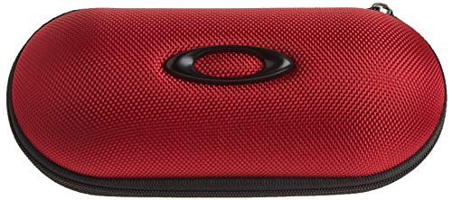 Oakley Funda para gafas de sol balística roja Tamaño: Talla única