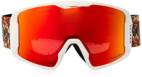 Oakley Line Miner Gafas de Sol, Multicolor (Kazu Sig Kamikazu Derma/Prizm Snow Torch Iridium), Einheitsgröße Unisex Adulto