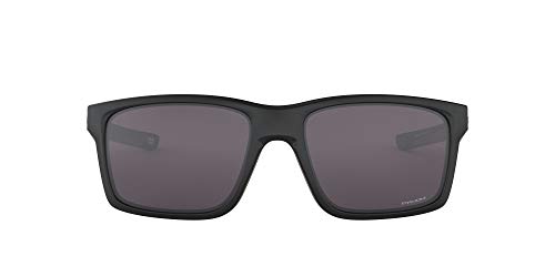 Oakley Mainlink Gafas de sol para hombre, polarizadas, Negro, 57