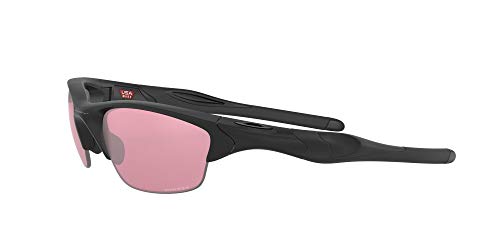 Oakley Men's Half Jacket 2.0 - Asian Fit Sunglasses,OS,Matte Black/Prizm Dark Golf