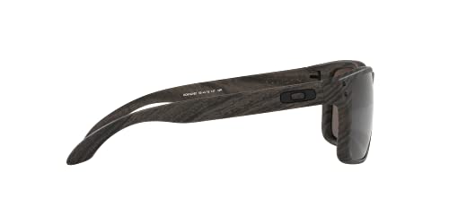 Oakley OO9102 Holbrook Gafas de sol + Vision Group Paquete de accesorios, Woodgrain/Prizm Daily Polarized (9102b7),